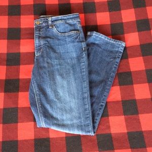 Jones New York Lexington Straight Leg Medium Wash